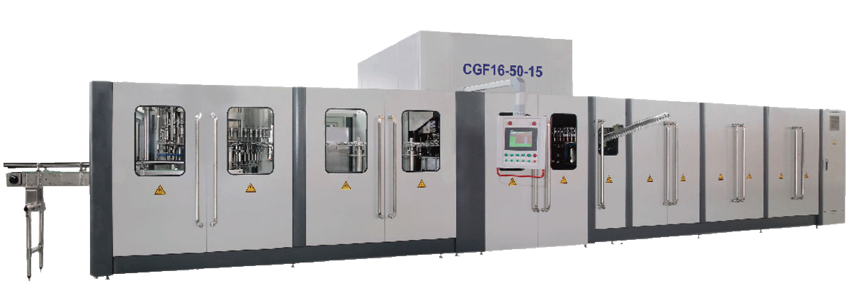 CGF Series Combined Blowing Filling and Capping3-in-1 Machine
